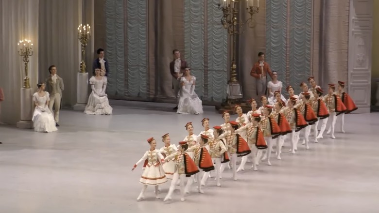 Vaganova Ballet Academy students in the Kremlin
